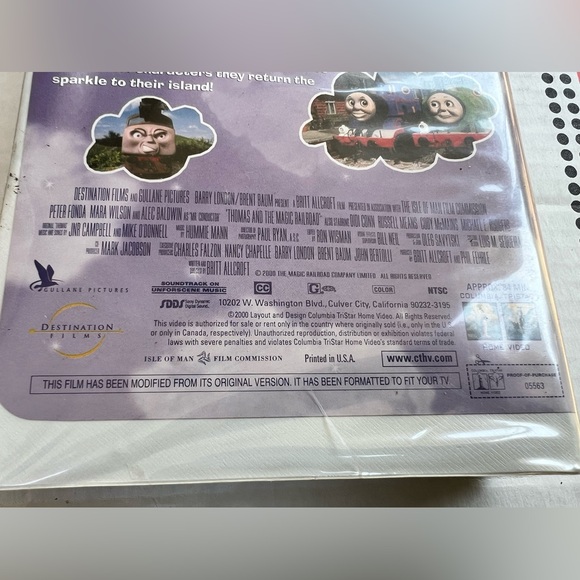 2000 Thomas the Train magic railroad vintage VHS video movie - Picture 4 of 8